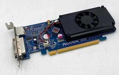 Pegatron GeForce GT 310 DP 512MB PCI-E Low Profile Graphics Card- 572029-001 - Image 1 of 4