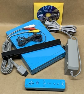 LOTE 036 CONSOLA SISTEMA NINTENDO WII AZUL RVL 101 MANDO MOTIONPLUS - Imagen 1 de 21