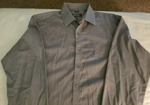 Kenneth Cole Reaction Hemd Button Down Größe Herren Große 16 (34-35) - Bild 1 von 3
