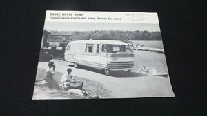 Folleto de ventas de autocaravana Dodge 1963 vintage - Imagen 1 de 6