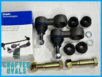 DELPHI Anti Roll Bar Drop Links x 2 + Bolts for Land Rover Defender NTC1888 - Image 1 of 4
