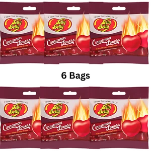 Jelly Belly Cinnamon Lovers Jelly Beans 6 Beutel Herzform - Bild 1 von 2