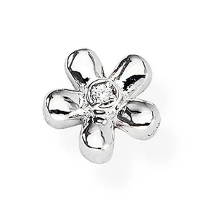 Mono Orecchino Donna Argento 925 Amen EB8 Chiusura Farfallina - Imagen 1 de 2