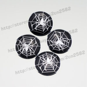 Spider Spider man Logo Car Wheel Center Hub Caps Replace Badge Decal Emblem