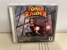 Tomb Raider Chronicles Ps1 Playstation 1 Game Black Disc Manual Case 2000