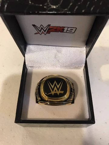 WWE2k19 Ric Flair Hall Of Fame Ring W Box Cover