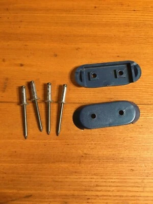 NOS 72 Polaris Colt Charger SS 530 Mustang Seat Belt Hand Strap Mounts 5430182