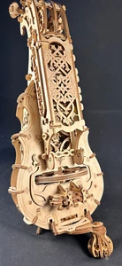 UGears 3D Wooden Puzzle Hurdy-Gurdy Musical Instrument Completed - Picture 1 of 17