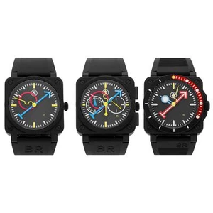 Bell & Ross x Alain Silberstein GRAIL 4 Trilogy LE Watches BR GRAIL 3PC SET - Picture 1 of 5
