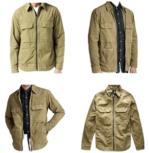 G-STAR RAW FULL ZIP CORD OVERSHIRT*BNWT*SIZE-M*COLOUR-FRESH ARMY GREEN GD* - Picture 1 of 9