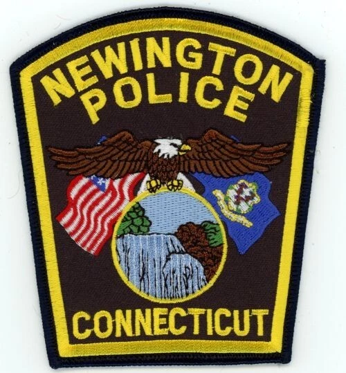 CONNECTICUT CT POLICÍA NEWINGTON BONITO PARCHE HOMBRO SHERIFF Foto 1 de 1