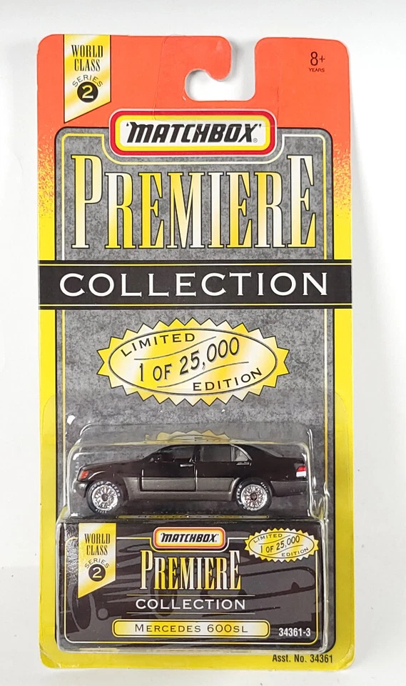 Matchbox Premiere Mercedes 600SL 600SEL black series 2 - Image 1 of 1