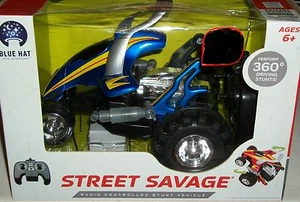 Blue Hat Street Savage R/C Stunt Vehicle Radio Controlled Cycle Remote car Xmas - Picture 1 of 1