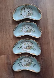 4 Vintage Ardalt Japan Hand Painted Porcelain Moriage Bone/Trinket Dish - Picture 1 of 5