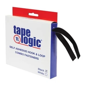 Tape Logic Hook and Loop Combo Packs 1" x 15' Black Strips - Picture 1 of 1
