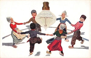 CPA PUBLICITE PHILIPS PROJECTOR LUMINAIRES - Picture 1 of 1