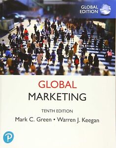 Global Marketing, Global Edition Paperback Mark, Keegan, Warren, 10th Edition
