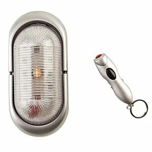 Living Bright Indoor Outdoor Remote Control Wall Light - Picture 1 of 5