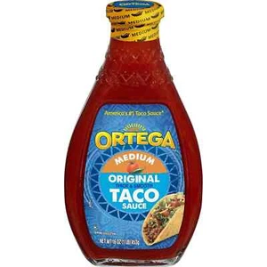 Salsa para tacos Ortega, mediana, 16 oz - Imagen 1 de 3