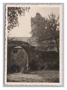 Ronneburg (Hesse) 1950 - Castillo puerta de primavera - Foto antigua - Imagen 1 de 2