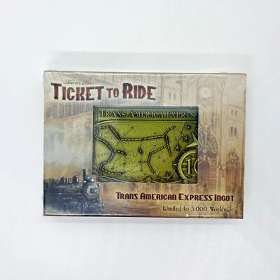 Ticket to Ride collectible: Trans American Express Ingot - Image 1 of 3