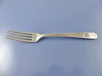 CELEBRITY aka WILD ROSE 1939 DINNER FORK BY WM A ROGERS  - Image 1 of 4