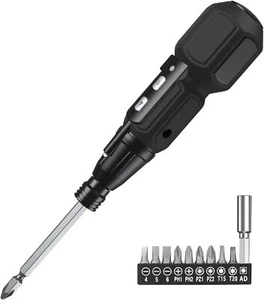 Cordless Electric Screwdriver Rechargeable Mini Electric Screwdriver Set Power R - Picture 1 of 9