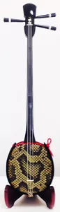 Juego de 14 piezas Shamisen Okinawa Ryukyu Sanshin para principiantes - Imagen 1 de 4