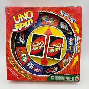 Uno Spin KOMPLETT Mattel 2005 Familienspiel Luck Social - Bild 1 von 8
