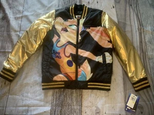 Space Jam X Members Only Looney Tunes Jacket Youth Size M NWT - Picture 1 of 10