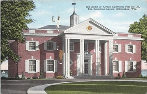 Milwaukee WI American Legion Post 23 Alonzo Cudworth Post #23 1942 Soldiers Mail - Picture 1 of 2