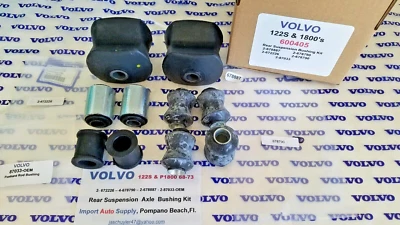 Volvo 122S P1800 1800E & 1800ES 68-73 Rear suspension Bushing Kit  - 600405 - Image 1 of 3