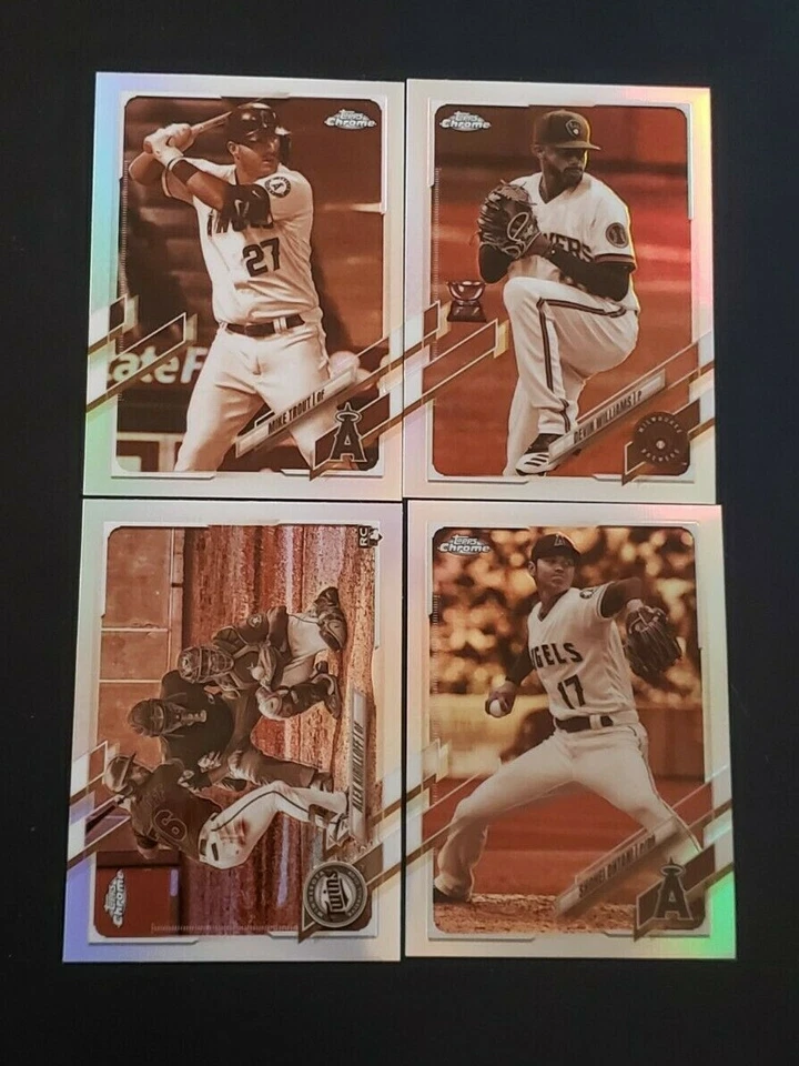2021 Topps Chrome Baseball SEPIA REFRACTORS with Rookies You Pick the Card - Image 1 of 1