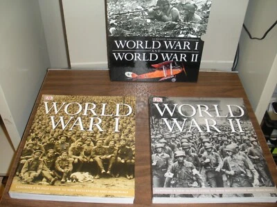 World War I & II Box Set DK Books by H.P. Willmott 2 Vol Slipcase - Image 1 of 4