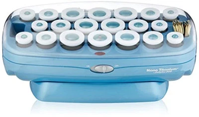 BaByliss Pro Nano Titanium Hot Rollers Curlers Set 20 ROLLERS BABNTCHV21 - Image 1 of 4