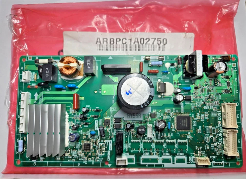 Panasonic NR-BY55B Refrigerator Control PCB Board ARBPC1A02750 Genuine Part - Image 1 of 4