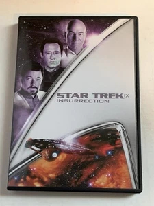 Star Trek IX: Insurrection DVD/ VVG/ ships same day/ W/CASE - Picture 1 of 8