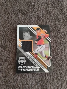 2021 Panini EEE Future Threads Grayson Rodriguez Baltimore Orioles 100Pt FT-GR - Bild 1 von 2