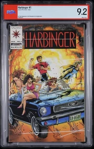 Harbinger #1 Valiant Comics 1992 enero PSA 9,2 🔥NM-🔥 páginas blancas - Imagen 1 de 3