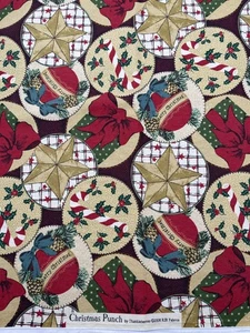 2008 CHRISTMAS PUNCH by Thimbleberries for RJR Fabrics 1.5 yds - Picture 1 of 1