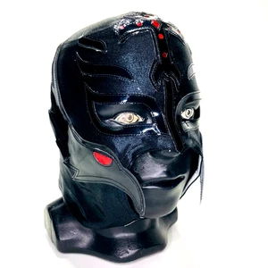 Disfraz Mysterio Lucha Libre Disfraz Cosplay Máscara Máscara Luchador Negro - Imagen 1 de 7