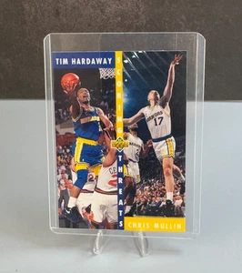 1992-92 Upper Deck "Scoring Threats" Tim Hardaway /Chris Mullin ~ 899 - Picture 1 of 4