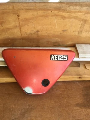 Kawasaki KE125 side cover 1976-79 - Image 1 of 4