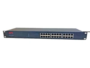 APC 24-Port 10/100 Ethernet Switch AP9224110, Rack-Mountable Network - Picture 1 of 9