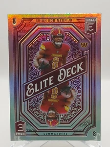 2024 Panini Donruss Elite Deck Football #5 Brian Robinson Jr. - Picture 1 of 2