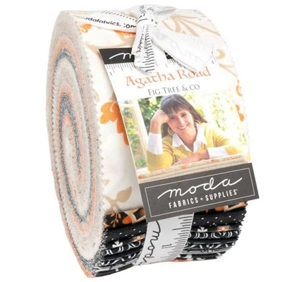 Agatha Road Jelly Roll by Fig Tree & Co. for Moda Fabrics - Image 1 of 3