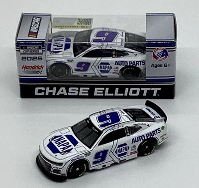 2025  1/64 #9 Chase Elliott  “NAPA White” Camaro ZL1  Ltd. Edition Same Day Ship - Image 1 of 2