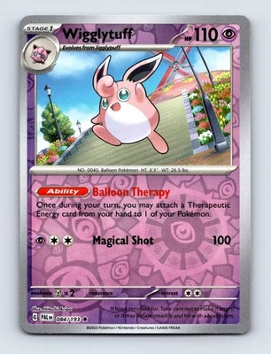 Wigglytuff 084/193 Reverse Holo SV02: Paldea Evolved 084/193 NM/LP - Image 1 of 2