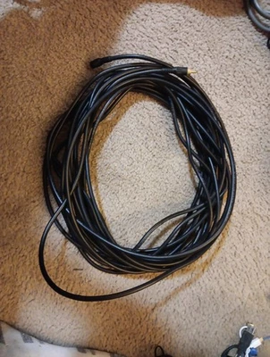 25 Foot RG 65/U 75 ohm Coaxial Rca Gold Plated Single - Image 1 of 3