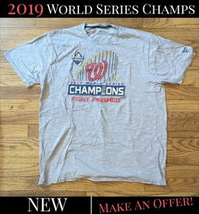 ✨New✨ Washington Nationals T-Shirt Men's XL Fanatics World Series Champions - Picture 1 of 18